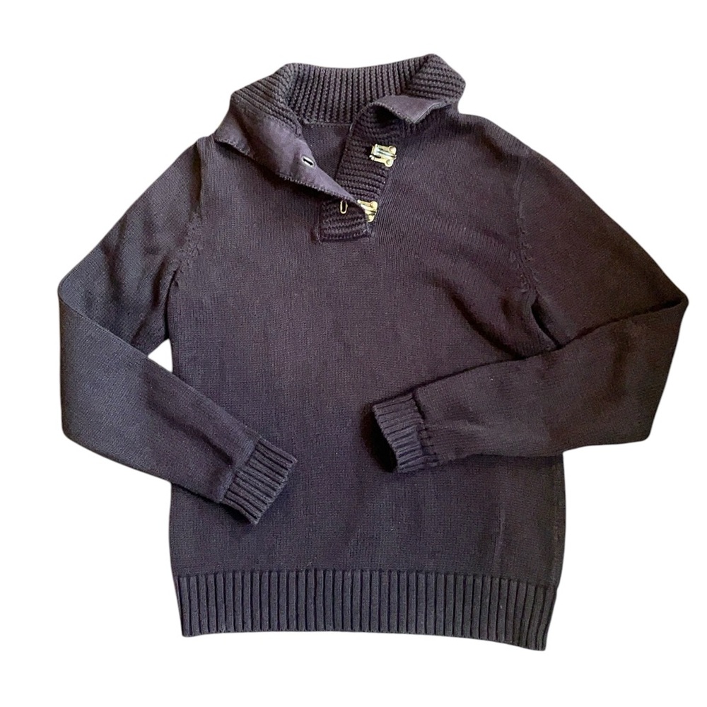 🤎Lauren Ralph Lauren Brown Pullover Collared Sweater - 100% cotton🤎